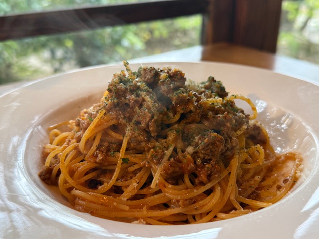 C自家製ボロネーゼパスタ