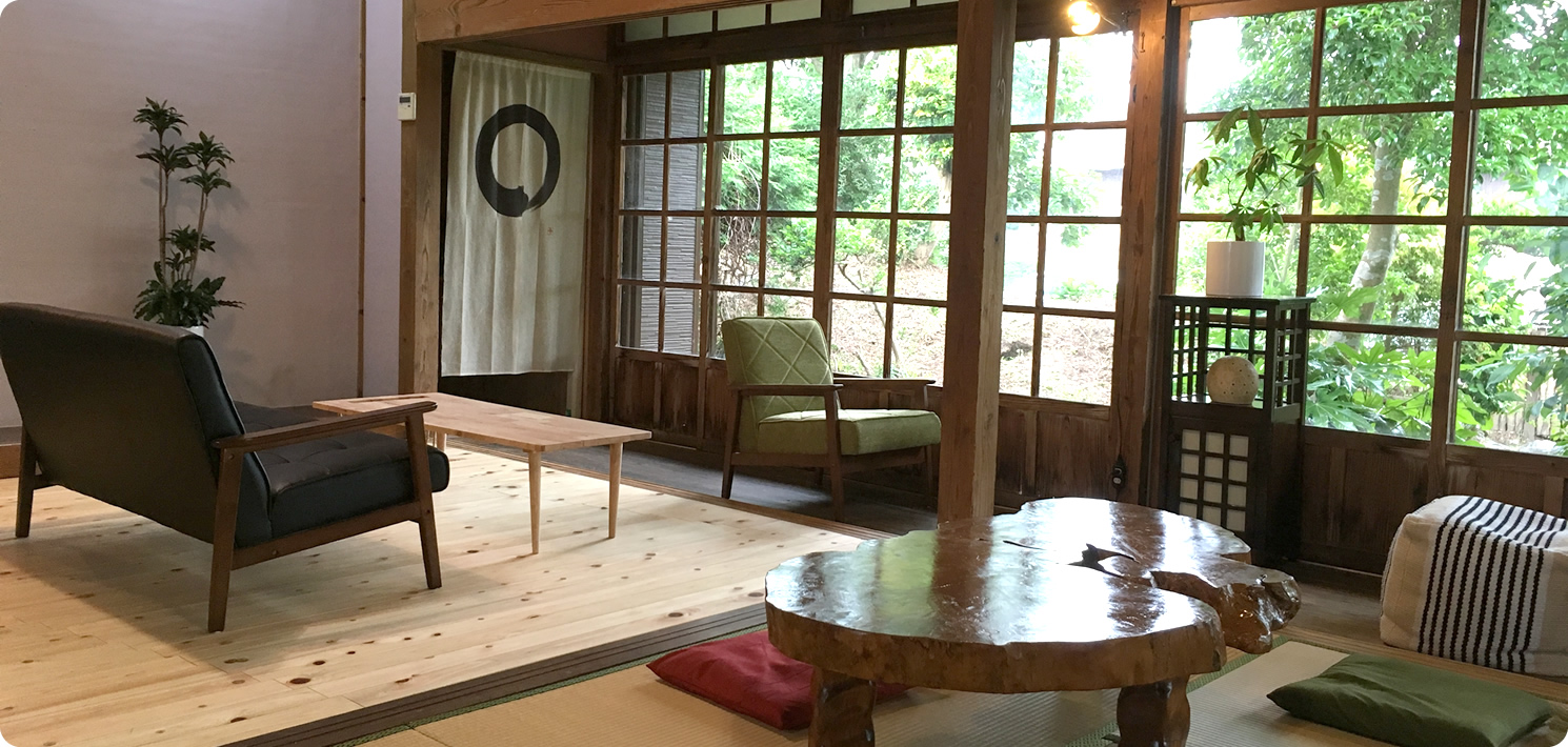 こだわり食材を使用した料理を楽しめる古民家カフェ