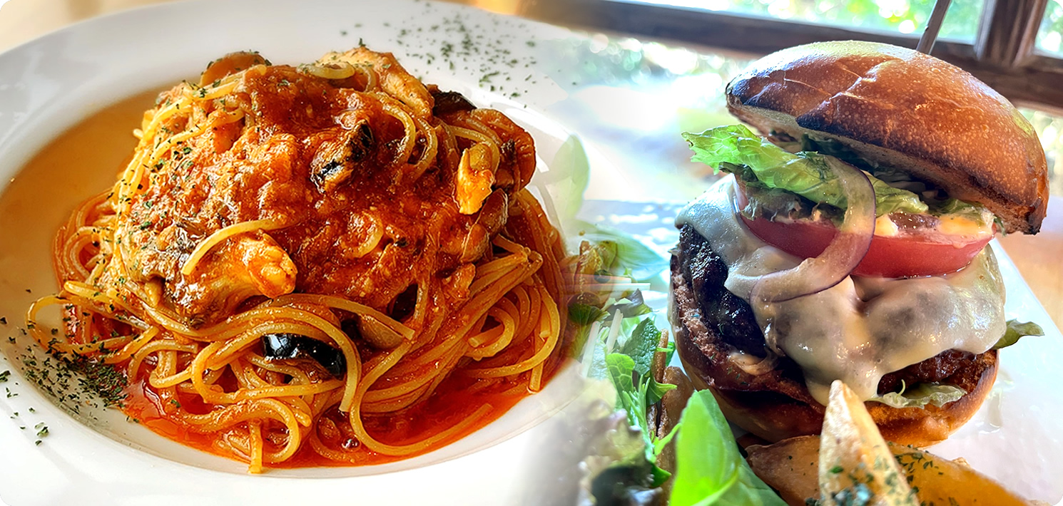 こだわり食材を使用した料理を楽しめる古民家カフェ